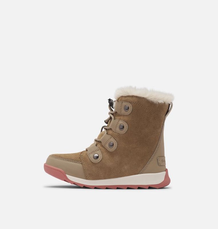 Kids Snow Boots Khaki - Sorel Childrens Whitney™ II Suede - 875-CIFBPG